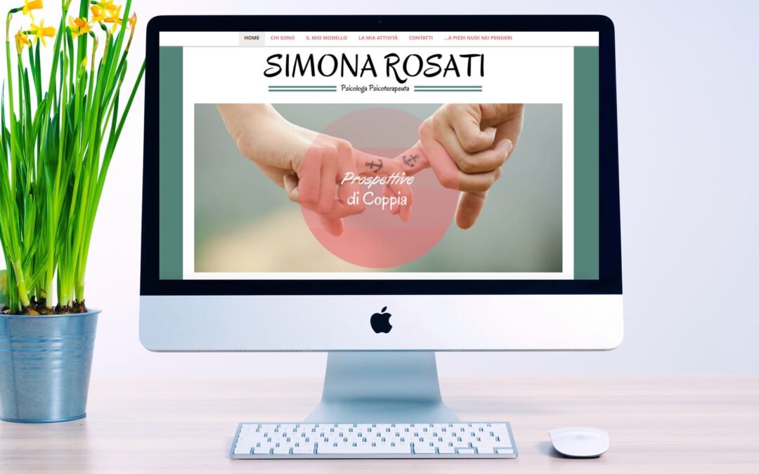 Creazione sito web per simona rosati Psicologa e psicoterapeuta